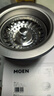 摩恩（MOEN） 單槽雙槽落水器 提籠式廚盆水槽落水器下水組件廚房水槽原裝配件 SB18（110MM孔徑） 曬單實(shí)拍圖