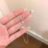 芯奢熠熠星光999純銀項鏈女士星星吊墜閨蜜足銀生日禮物情人節(jié)送女友 熠熠星光項鏈 曬單實拍圖