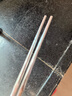 炊大皇 316L不銹鋼筷子防滑不發(fā)霉家用金屬筷子 10雙裝 曬單實拍圖