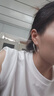 s925純銀大圈圈耳環(huán)女新款潮圓圈耳圈復古個性韓版網(wǎng)紅耳飾潮 40mm一對 925銀 曬單實拍圖