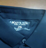 EMPORIO ARMANI EA7阿瑪尼夏季新款男士短袖POLO衫翻領半袖含桑蠶絲休閑白色 深藍色翻領AM777 3XL 170-185斤 曬單實拍圖
