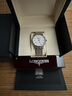浪琴（LONGINES）七夕禮物瑞士手表 時尚系列 機械鋼帶男表 對表 L49214126 白色啞光38.5mm 曬單實拍圖