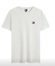 TOMMY JEANS【純色純棉】25新款夏季男裝平紋針織潮流刺繡短袖上衣T恤20322 白色YBL M （推薦：135-150斤） 曬單實(shí)拍圖