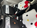 Hello KittyKitty汽車坐墊四季通用女士車內(nèi)座椅套夏季車墊女神網(wǎng)紅座墊高端 星空黑【送方向盤套和頭枕2個(gè)】 曬單實(shí)拍圖