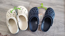 crocs卡駱馳貝雅卡駱班洞洞鞋|205089 冬日白/彩色-1LI 39(240mm) 曬單實(shí)拍圖