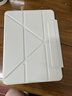 佐端Y型ipad保護(hù)套無筆槽適用蘋果平板ipad11保護(hù)殼磁吸搭扣air7硅膠三折6第10代9簡約pro11輕薄5全包4 Y型多角度折疊【渣渣灰】硅膠磁吸搭扣殼 iPad 11代 2025款（11英寸 曬單實(shí)拍圖