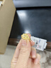 周六福（ZLF）  黃金戒指女活口足金999心心相印女戒 計價(jià) 15號-3.76g 曬單實(shí)拍圖