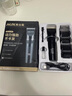 奧克斯（AUX）電動(dòng)理發(fā)器推子剪剃頭電推子自己剪頭發(fā)神器家用電動(dòng)剃頭刀理光頭神器發(fā)廊成人用全身水洗 經(jīng)典黑【升級(jí)電顯+3檔調(diào)速】贈(zèng)大禮包+雙剪刀 曬單實(shí)拍圖
