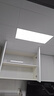 美的（Midea）LED集成吊頂燈面板燈護(hù)眼全光譜高顯指廚房燈窄邊框廚衛(wèi)燈48瓦 曬單實(shí)拍圖