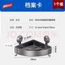 太力浴室墻上置物架三角太空鋁免免打孔轉(zhuǎn)角廁所衛(wèi)生間吸盤式置物架 曬單實(shí)拍圖