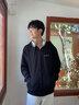 回力純棉襯衫男秋季青春少年感重磅翻領(lǐng)襯衣寬松透氣男生休閑長(zhǎng)袖外套 白色(h回力彩字胸標(biāo)) XL /180(不縮水不褪色) 曬單實(shí)拍圖