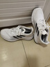 阿迪達(dá)斯 （adidas）男鞋2025夏季新款DURAMO SL運動鞋透氣休閑鞋訓(xùn)練備賽競速跑步鞋 JQ9715白色黑 41 曬單實拍圖