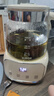 蘇泊爾（SUPOR）養(yǎng)生壺 燒水壺1L迷你養(yǎng)生杯 全玻璃 煮茶器 恒溫壺 家用煮茶熱水壺保溫全玻璃SW-10Y05Q 曬單實拍圖