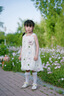 可英 GOWINBABY女童花苞連衣裙2025夏季款漂亮女孩寶寶公主裙女寶可愛(ài)兒童裙子 杏色 120 cm 曬單實(shí)拍圖