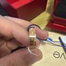 卡地亞（Cartier）戒指 男女同款 LOVE結(jié)婚5.5毫米寬對(duì)戒 婚戒 預(yù)售 B4084800 18K玫瑰金色 55 曬單實(shí)拍圖