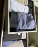 蕉內(nèi)銀皮301P莫代爾冰絲內(nèi)褲男士7A抗菌無痕平角褲頭棉襠透氣夏季3件 曬單實拍圖