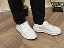 雅格獅丹（Aquascutum）男鞋2025夏季新款男士休閑板鞋真皮小白鞋透氣增高鞋 白色 38 -適合運(yùn)動(dòng)鞋39碼 曬單實(shí)拍圖