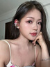 芯奢多巴胺彩色滿鉆花朵耳釘女士耳骨夾一體式耳環(huán)2025夏季款耳夾耳飾 一對(duì)裝 花朵耳釘 有耳洞拍 曬單實(shí)拍圖