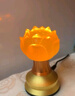 2025新款蓮花燈供佛燈充電佛堂燈長明燈led佛臺燈觀音佛燈佛前供奉燈家用 4.5寸花苞款 1對 10.5厘米高（充插電兩用） 曬單實(shí)拍圖