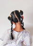 眺德高仙氣花環(huán)發(fā)箍兒童花朵飄帶配飾女童發(fā)飾編發(fā)頭飾小女孩花環(huán) 紫色花環(huán) 曬單實拍圖