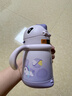 babycare兒童保溫杯嬰兒寶寶學(xué)飲杯吸管水杯水壺不銹鋼300ml-新老款隨機(jī)發(fā) 曬單實(shí)拍圖