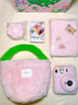 INSTAX富士instax立拍立得 一次成像相機(jī) mini12精美禮盒 櫻花寶貝 含10張fafa花邊相紙 曬單實(shí)拍圖