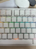 XVX水晶果凍 鍵帽魔浪系列二色成型PC水晶側刻113鍵OEM高度鍵帽 水晶魔浪(白)-側刻流紋【131顆】OEM高度 曬單實拍圖