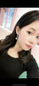翠奢緣耳環(huán)女輕奢耳墜高級(jí)感氣質(zhì)耳飾時(shí)尚飾品生日情人節(jié)禮物送女友老婆 白金色水滴耳環(huán)（10mm） 曬單實(shí)拍圖