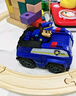汪汪隊立大功（PAW PATROL）巡邏隊生日禮物男孩女孩兒童玩具車救援賽車-警車+阿奇 曬單實拍圖