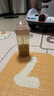 HEGEN海格恩奶瓶瓶領(lǐng)透明奶瓶蓋通用一體化多功能寬口徑進(jìn)口奶瓶配件 粉色 曬單實(shí)拍圖