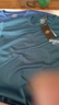老爺車(chē)2件冰絲短袖T恤男夏季薄款圓領(lǐng)半袖體恤中年男士打底衫冰感透氣 HH205深藍(lán)-哈青【兩件裝】 180/2XL(適合體重155-170斤) 曬單實(shí)拍圖