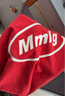 MMLG【明星同款】87mm 7A抗菌純棉短袖T恤女夏季新款韓系體恤情侶上衣 明星同款紅色 L 曬單實拍圖