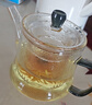 綠昌明茶壺泡茶玻璃茶具耐高溫煮茶壺加厚泡茶壺辦公家用茶壺490ml 曬單實拍圖