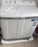 海爾（Haier）10公斤大容量半自動雙缸洗衣機 家用雙品質(zhì)電機 超凈洗洗脫分離以舊換新家電國家補貼 XPB100-729S 曬單實拍圖