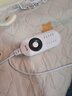 志高（CHIGO）單人智能定時單控親膚棉料電熱毯電褥子1.8m*0.9m【宿舍可用】 曬單實拍圖