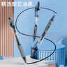 晨光(M&G)文具GP1008 按動(dòng)中性筆學(xué)生0.5黑筆簽字筆商務(wù)子彈頭考試專用水筆高顏值辦公用品 黑色 3支/盒 曬單實(shí)拍圖