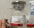 青蘋(píng)果耐熱冷水壺1.95升 可加熱茶水分離圍爐煮茶壺 大容量玻璃涼水壺  曬單實(shí)拍圖