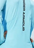 安德瑪（Under Armour）男女童速干長(zhǎng)袖T恤兒童長(zhǎng)袖休閑運(yùn)動(dòng)上衣251121133 淺藍(lán) 170  曬單實(shí)拍圖