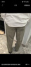 杰克·瓊斯（JACK&JONES）25年男裝秋季休閑褲男百搭松緊腰商務(wù)長(zhǎng)褲萊賽爾親膚品牌褲子男士 C47石灰色 33 180 曬單實(shí)拍圖