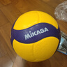 MIKASA 米卡薩FIVB排球V200W中考專用硬排2020年大賽比賽5號標準室內(nèi) 5號 V300W 曬單實拍圖
