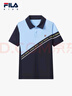 斐樂(lè )斐樂(lè )童裝兒童運動(dòng)T恤2024秋季男中大童網(wǎng)球短袖POLO衫潮 RD寶藍-NV 160cm 曬單實(shí)拍圖