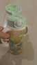 WOIBABY適配貝親直飲吸管奶瓶配件學(xué)飲吸管水杯蓋寬口徑手柄三代通用 綠色（12個(gè)月+）吸管彈力杯蓋+手提繩 曬單實(shí)拍圖