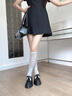 愛步（ECCO）樂福鞋女 2025新款英倫風系帶款牛皮厚底增高單鞋女 蹤跡220763 黑色22076301001 37 曬單實拍圖