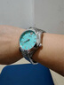 范思哲（VERSACE）瑞士手表女士夜光機械表生日禮物送女友VESCA0324-35MM冰藍 曬單實(shí)拍圖
