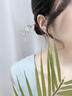 老鳳祥S925銀發(fā)簪步搖簪子古風(fēng)流蘇發(fā)釵子新中式女士生日禮物女生實(shí)用 海棠花銀發(fā)簪【老鳳祥品牌禮盒】 曬單實(shí)拍圖