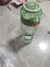 施錦吸管杯孕婦臥床病人流食喝水重力球吸管杯老年人防嗆防漏老人水杯 【加長(cháng)75cm吸管】白650ml一重力球 曬單實(shí)拍圖