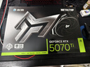 影馳GeForce RTX 5070 Ti 星曜 金屬大師 圣刃 DLSS 4 設(shè)計視頻渲染AI繪圖4K游戲電競臺式機電腦顯卡 RTX 5070 Ti 金屬大師黑金版?OC 曬單實拍圖