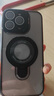 博菲諾 雙支架電鍍高透適用iphone16Pro磁吸支架蘋果15promax鏡頭蓋護(hù)鏡支架14pm手機(jī)殼ip13保護(hù)套鏡頭膜 【黑色+磁吸支架】鏡頭蓋護(hù)鏡 iPhone 16 Pro Max 曬單實(shí)拍圖