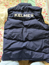 KELME /卡爾美 運動羽絨馬甲男秋冬 訓(xùn)練背心 鴨絨外套保暖坎肩3891415 深藍(lán) 3XL 曬單實拍圖