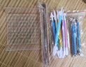 超輕粘土制作工具套裝石塑軟陶彩泥黏土模型diy手工自制材料 實(shí)心棒+4支丸棒+8支工具+小U壓 曬單實(shí)拍圖